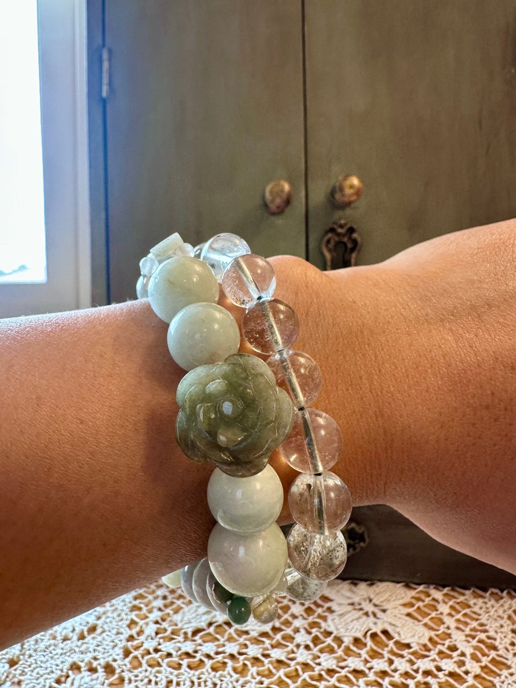 Blooming Fortune Jade Bracelet