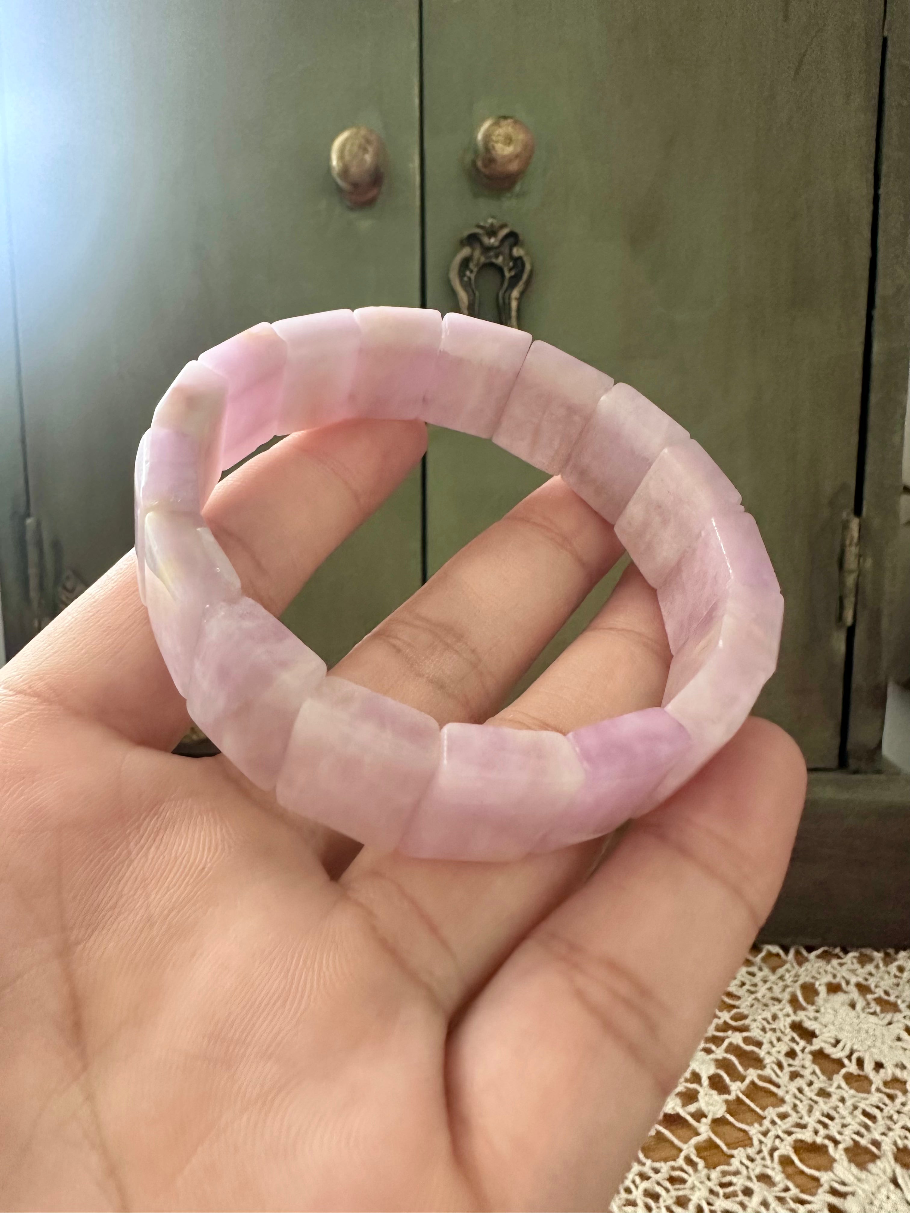 Lavender Petal Serenity Soft Bangle