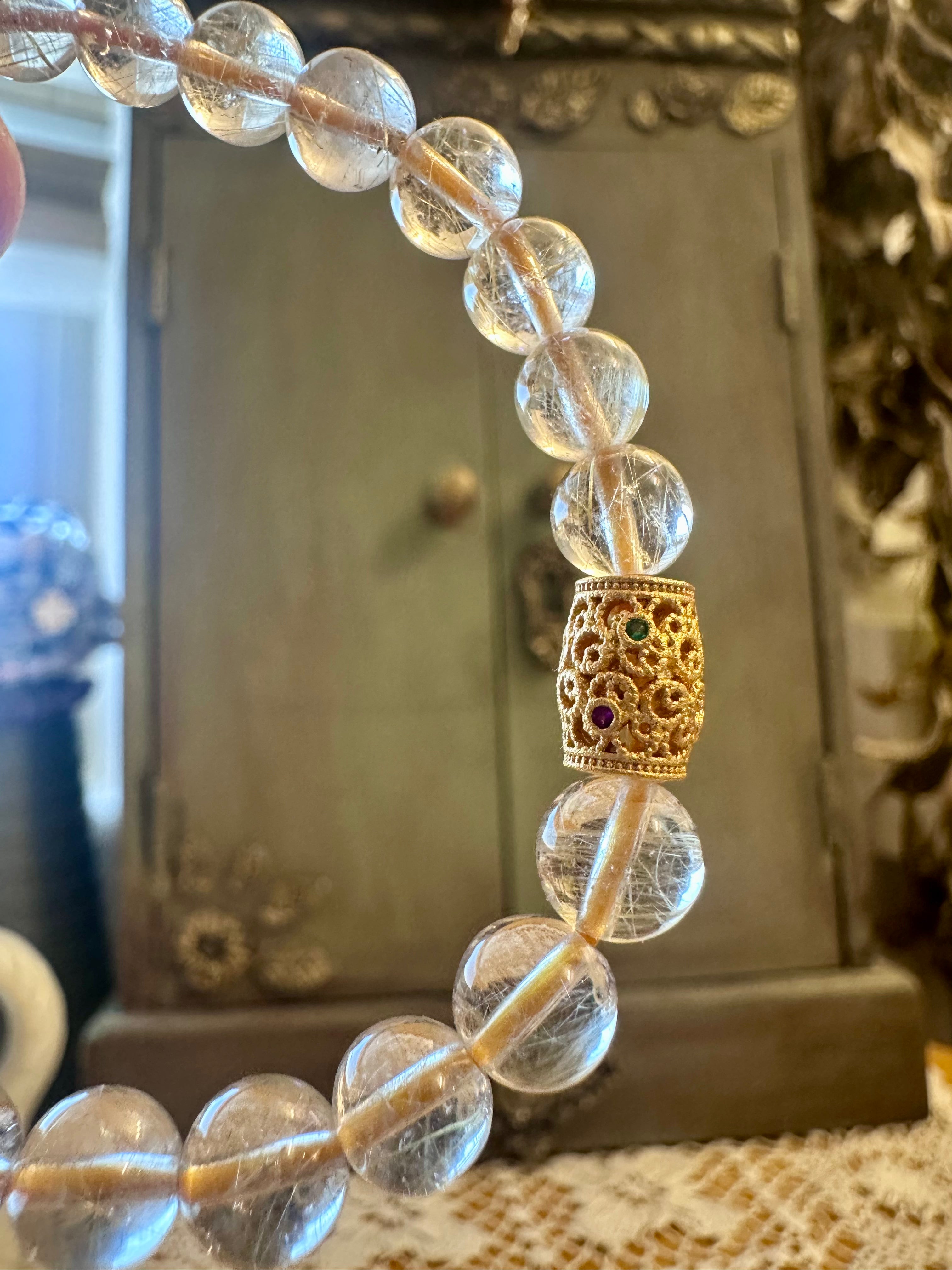Golden Threads Bracelet