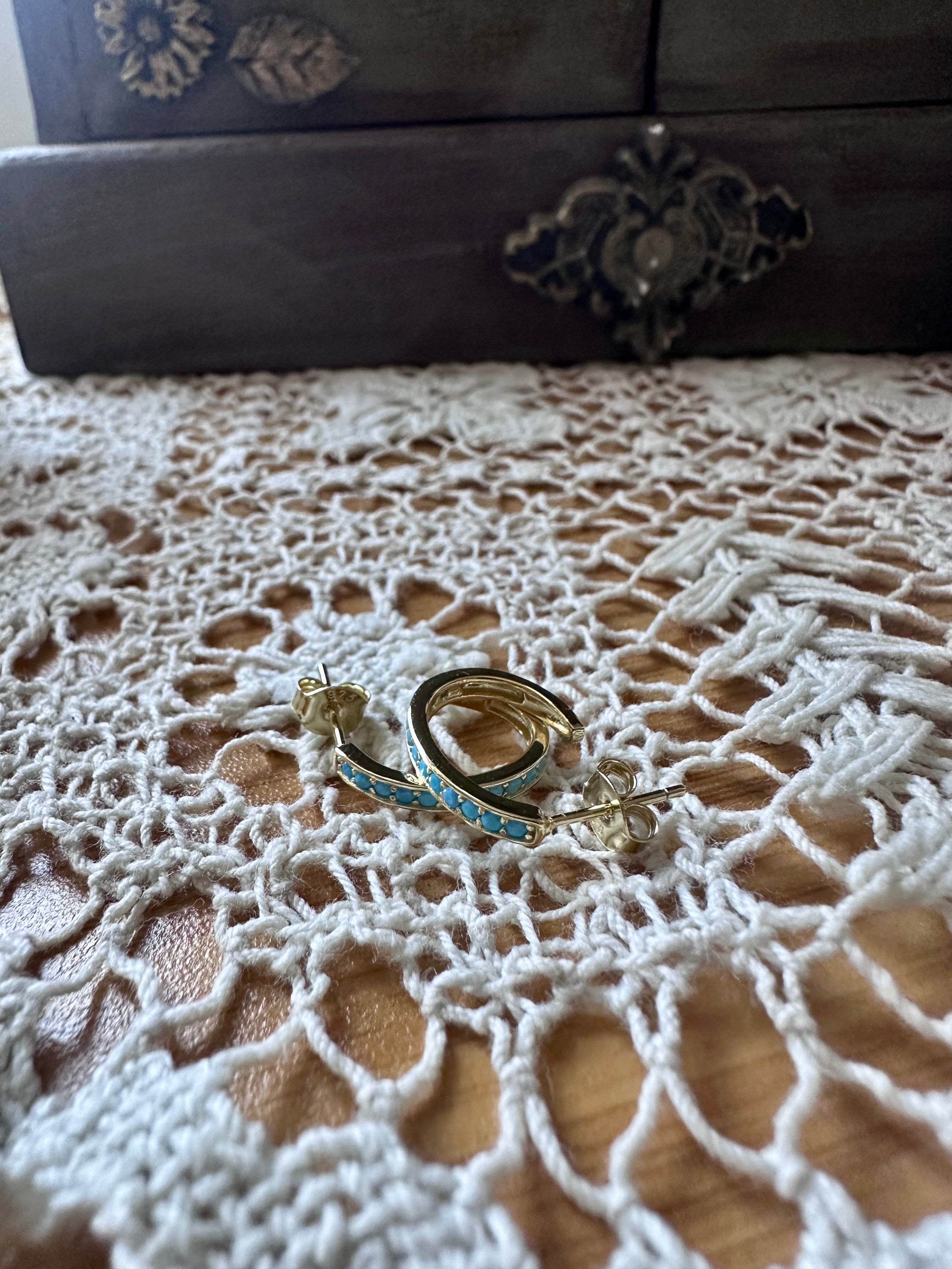 Turquoise Tide Earrings