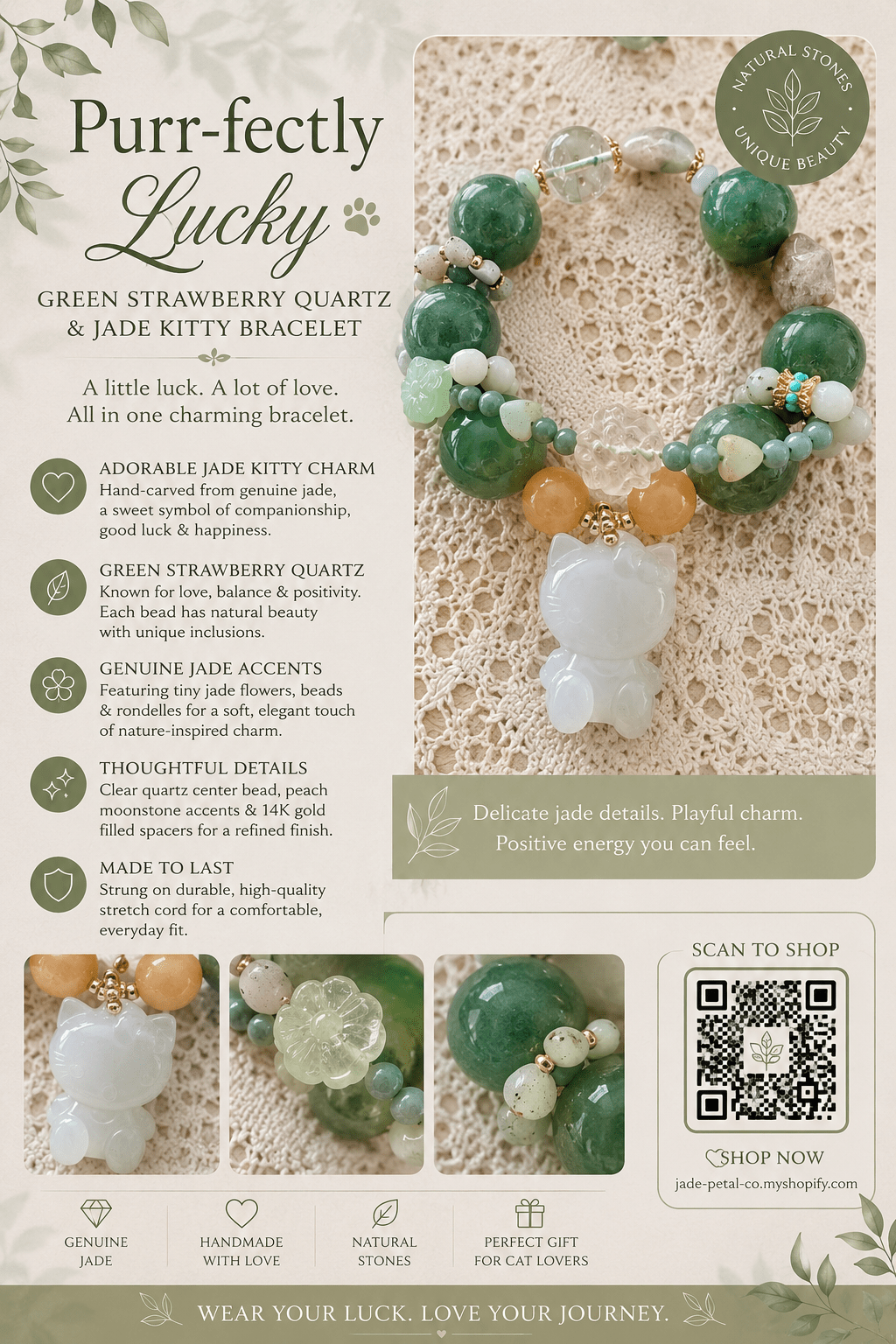 Purr-fectly Lucky Bracelet