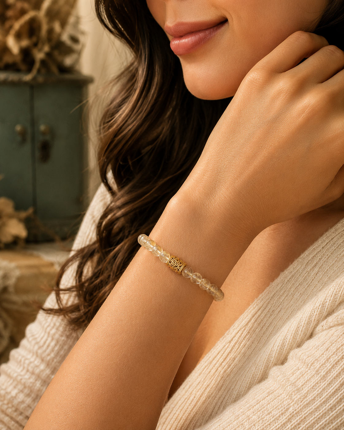Golden Threads Bracelet