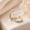 Turquoise Tide Earrings