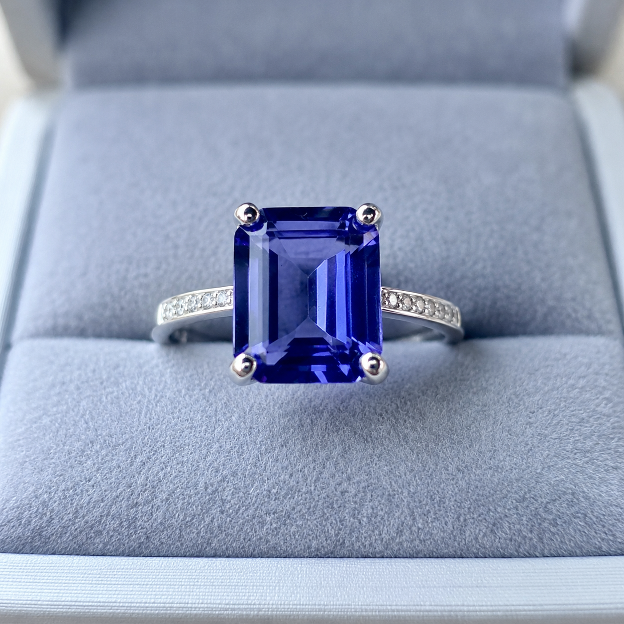 Midnight Royale Blue Sapphire Ring Size 8